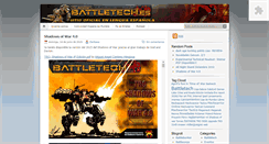 Desktop Screenshot of classicbattletech.es
